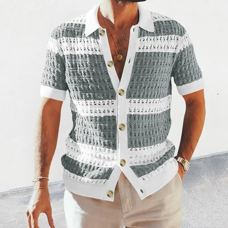 Men's  Knitted Cardigan